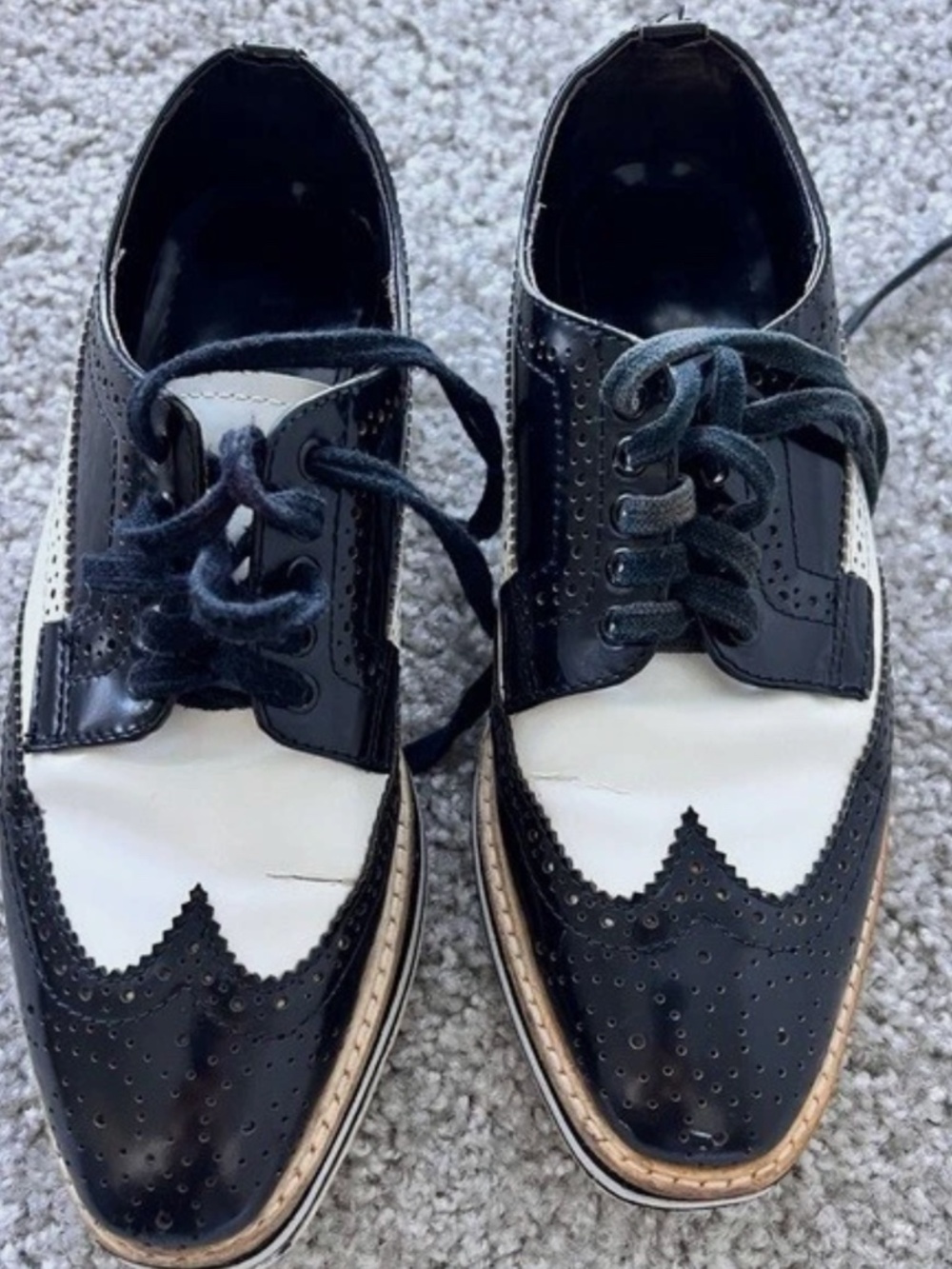 AUTHENTIC PRADA OXFORD Loafers woman 36 - Picture 8 of 11